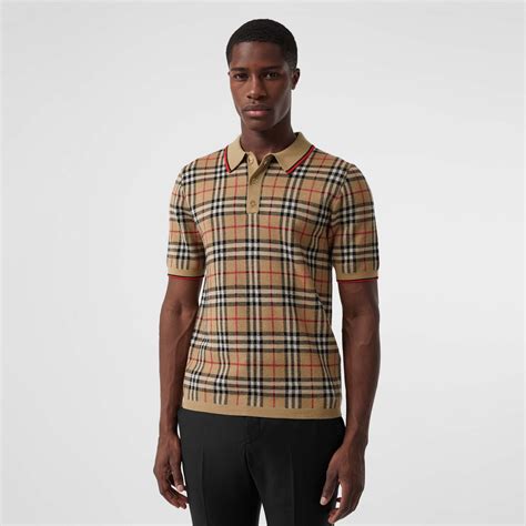 burberry archive logo polo shirt|burberry polo shirt men price.